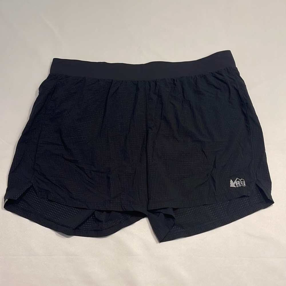Men’s REI Swiftland Running Shorts 5” (Black)